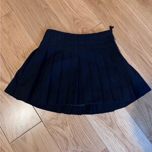 Crewcuts Black Pleated Mini Skirt